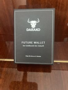 Darako  German Natural Leather Smart Future Wallet