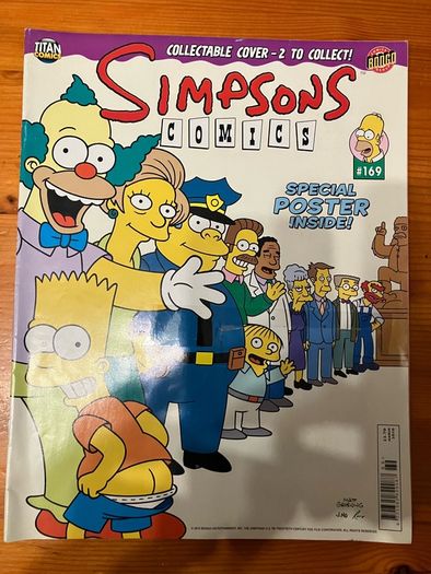 Comic: 'Simpsons Comics' no. 169 (March 2010)