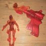 2005 Marvel Fantastic Four Human Torch Figure With Rotating Gun ToyBiz /Marvel Image 3