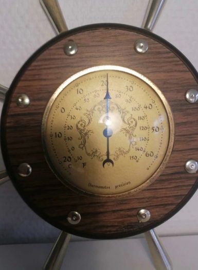 Vintage nautical thermometer