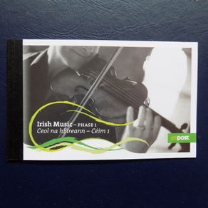 Irish Music 2006.Stamp Booklet.Dubliners,The Chieftains,Clancy Brothers and Tommy Makem,Altan.MNH.