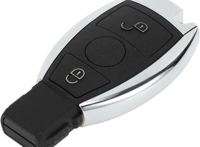 2 Buttons Key Shell Case Keyless Entry Remote Key Fob Replacement Case for Mercedes-Benz a Class 2004-2010