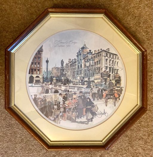 Six Robert D. Beattie historic prints of Dublin City