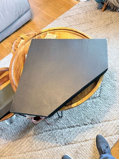 Poker foldable table top