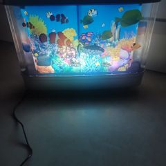 Frutiger Aero Fish Lamp,Frutiger Aero Lamp,Artificial Tropical Fish Lamp,Motion Night Light Virtual Moving Imitating Ocean,Frutiger Aero Decor