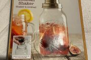 Kilner coctail shaker glass jar
