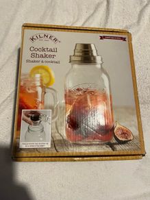 Kilner coctail shaker glass jar