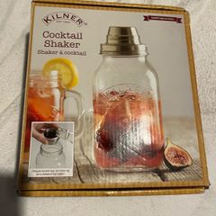 Kilner coctail shaker glass jar