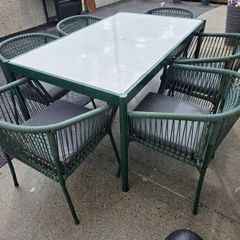 Garden table and chairs