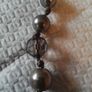 Grey beaded necklace Image 2