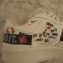 Nike Air Force 1 82s Trainers Image 9