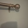 Silver curtain pole Image 3