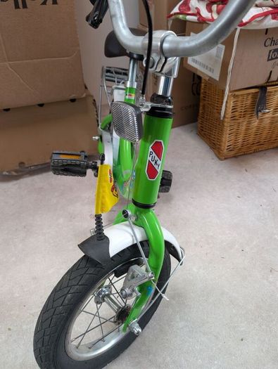 Puky 12 inch children bike green