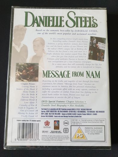 Message from Nam 1993 DVD Danielle Steel