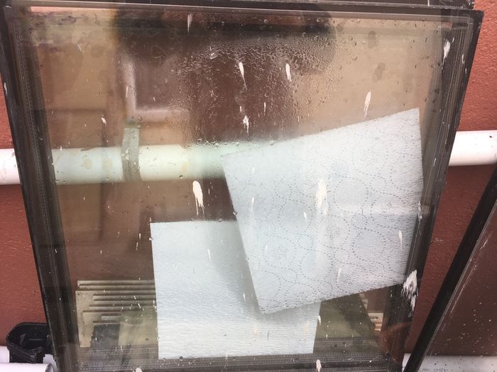 Double-glazed Window glass, 12 pieces