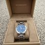Burberry The City Men's Sapphire Blue Dial Steel Silver Swiss Made Watch BU9031 Image 5