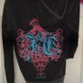 hoodie juicy couture black logo hoodie large Image 4
