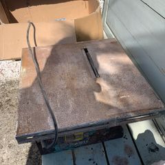 Tile cutter electrical