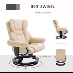 recliner chair and footstool