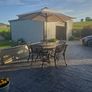 Garden Table 5 chairs and umbrella Image 3