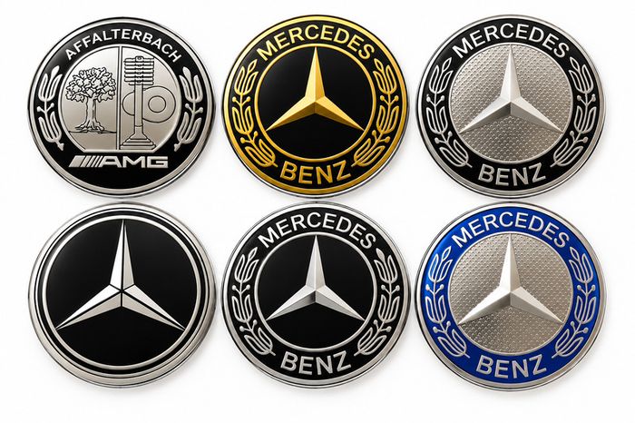 Mercedes badges - FREE POST