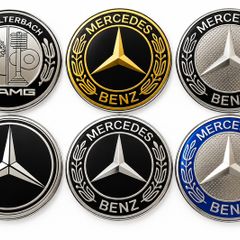 Mercedes badges - FREE POST