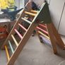 Wooden Pikler Triangle Climbing Frame Image 6