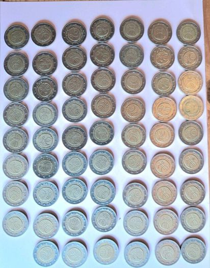 Stickman 2Euro coins,