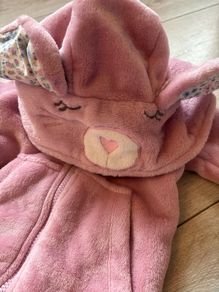 Girls Bunny Fleece suit