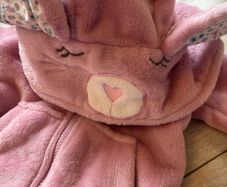 Girls Bunny Fleece suit