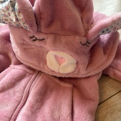 Girls Bunny Fleece suit