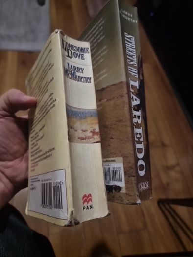 Two Larry McMurtry western novels.