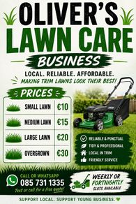lawn mowing (around trim)