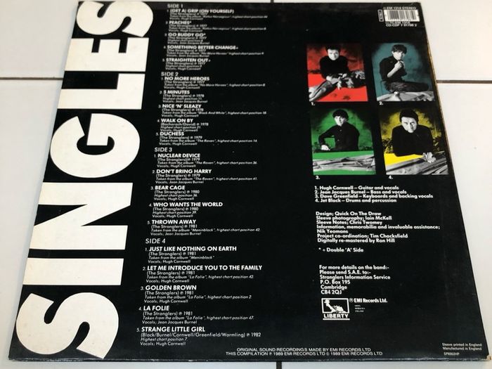 The Stranglers - Singles - The UA Years (1989)