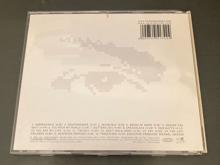 Michael Jackson - Invincible    CD