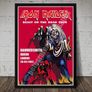 Iron Maiden Hammersmith Odeon London UK 1982 concert poster reproduction print Image 2
