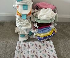 Reusable Nappies and Cotton Towel inserts