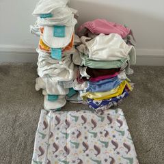 Reusable Nappies and Cotton Towel inserts