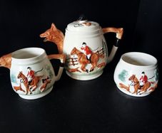 Fox and Hounds Novelty Teapot Set