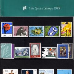 1979 Ireland Stamp Year Pack MNH. See scan for stamps included. All stamps Mint Never Hinged.