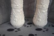 Vintage Belleek Flower Vase X 2