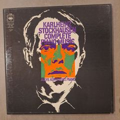 Karlheinz Stockhausen ,  Complete Piano Music  2 X Vinyl Box Set CBS 77209 1967 Release NM Condition