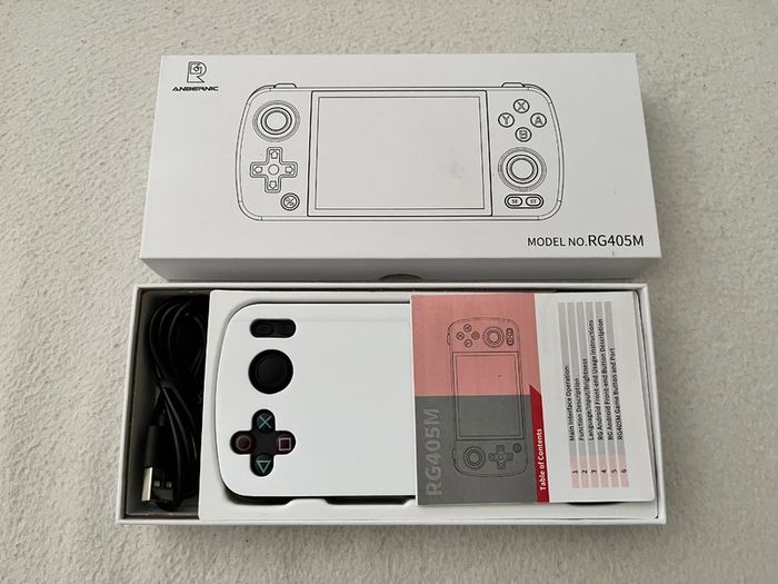 Anbernic RG405M handheld games console - excellent condition