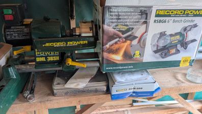 Lathe Grinder Chisels Bench all you need for wood turning