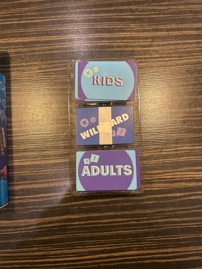 Kids vs adults trivia game
