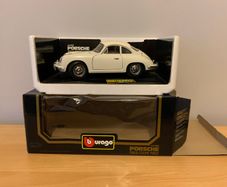 Porsche 356 B Coupe 1962 Burago Model Car