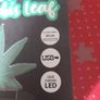 NEW 3D Effect Lamp Cannabis Leaf Image 3