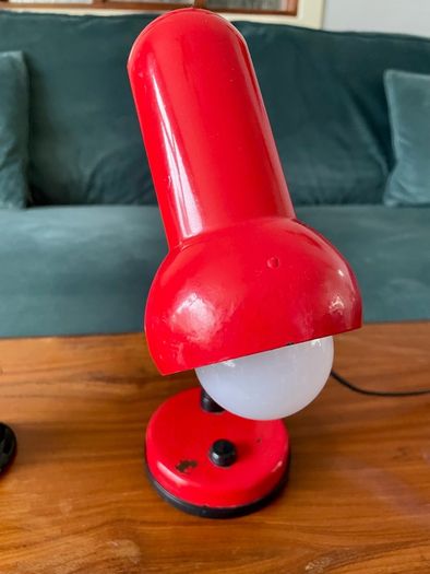 Vintage MG Mid Century Modern Metal Desk Lamp
