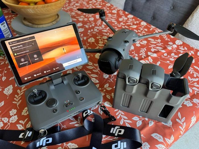 DJI Mavic 4 Pro with new smart controller.