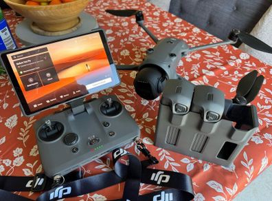 DJI Mavic 4 Pro with new smart controller.